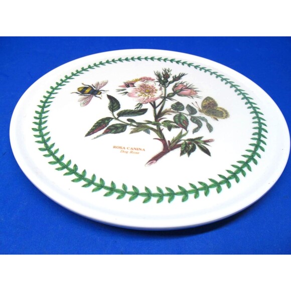 Portmeirion Botanic Garden Trivit Dog Rose Tea Pot Stand Melamine 6.5" - Picture 6 of 8